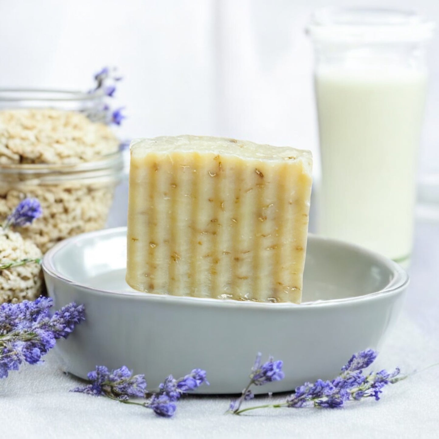 Lavender Oatmeal & Goat Milk Soap