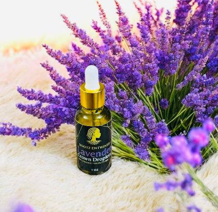 Herbal Infused Lavender Crown Droplets 1oz